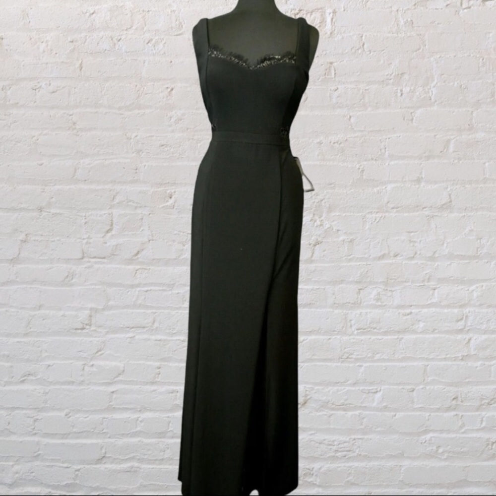Xscape Lace Embellished Long Formal Gown - Picture 9 of 12